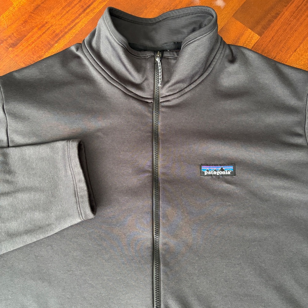 Patagonia R1 Black Daily Half Zip Neck Pullover Fleece Sweatshirt XL